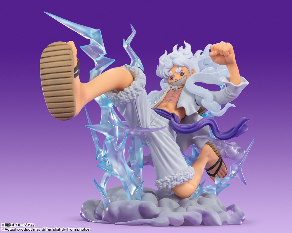 figuarts zero luffy gear 5 front